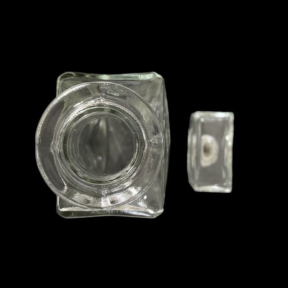 Vintage 1960s Glass Liquor Decanter Bottle 11.5" Jose Seagram & Sons Ltd Canada - Picture 7 of 10